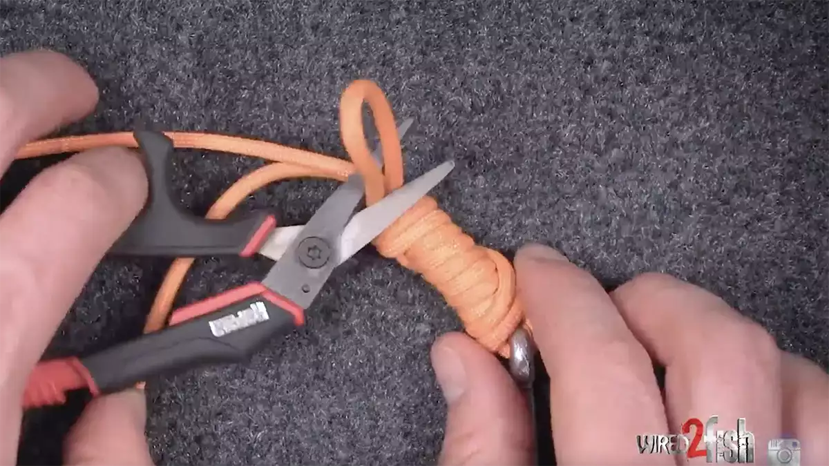 step 7 3-tag fishing knot