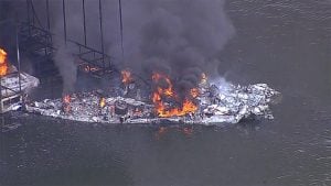 Explosions and Boat Fires at Lake Texoma Marina