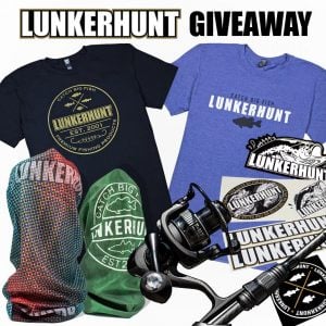 Lunkerhunt F-117 Combo Giveaway Winners