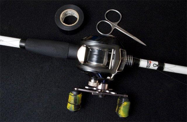 tape trick for baitcasting reels