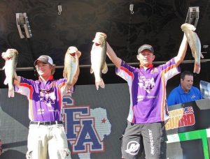 Upshaw and Watkins Set FLW College Fishing Record