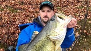 Angler Catches Giant Bass in Unlikely State
