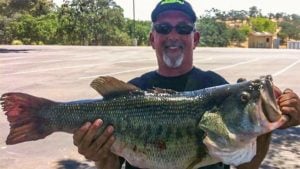 18-pound Bass Caught in California