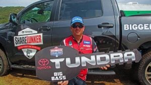 Pace’s 10-pounder Nets a Toyota Tundra