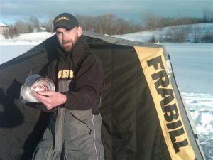 Big Bass Through the Ice