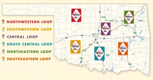 Oklahoma Erecting Signs for Oklahoma Fishing Trail