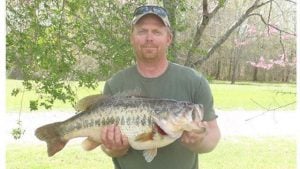 Oklahoma State Record Bass Caught