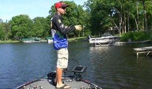 Fishing Grass Around Docks on Natural Lakes