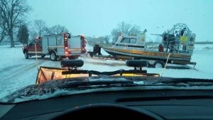 One Ice Angler Rescued, Two More Dead on Saginaw Bay