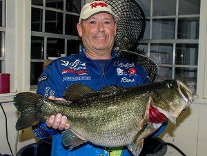 13-pound Bass Caught on Lake Fork