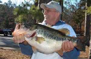 Oklahoma State Record Largemouth Caught