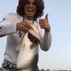 A 16-Pound Bass Caught by Florida Angler