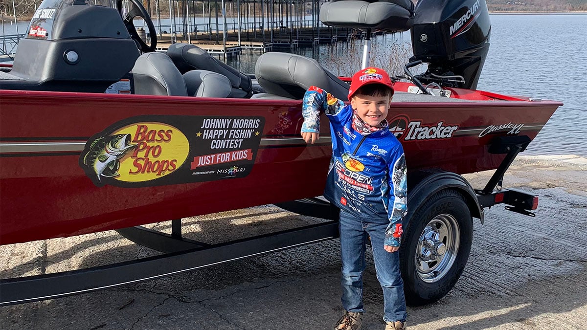 Kids contest at Bass Pro US Open