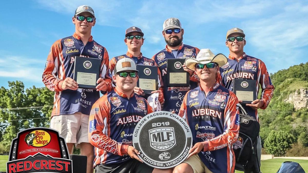 auburn university bass fishing team