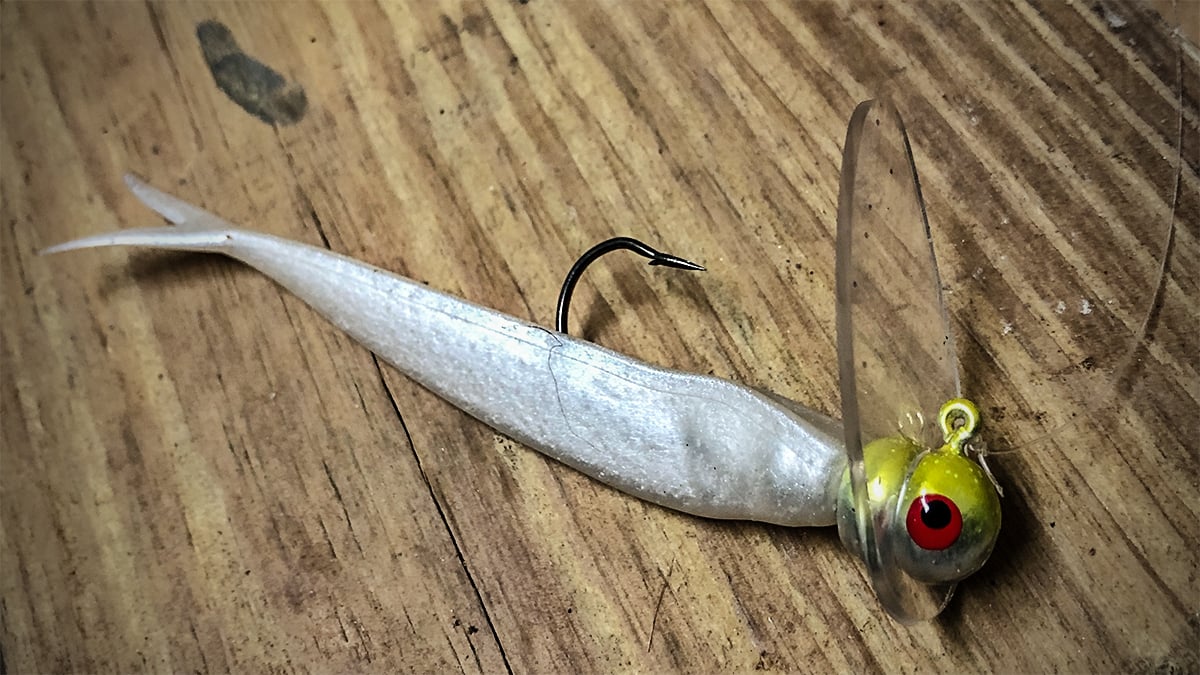 zoom fluke for bass fishing