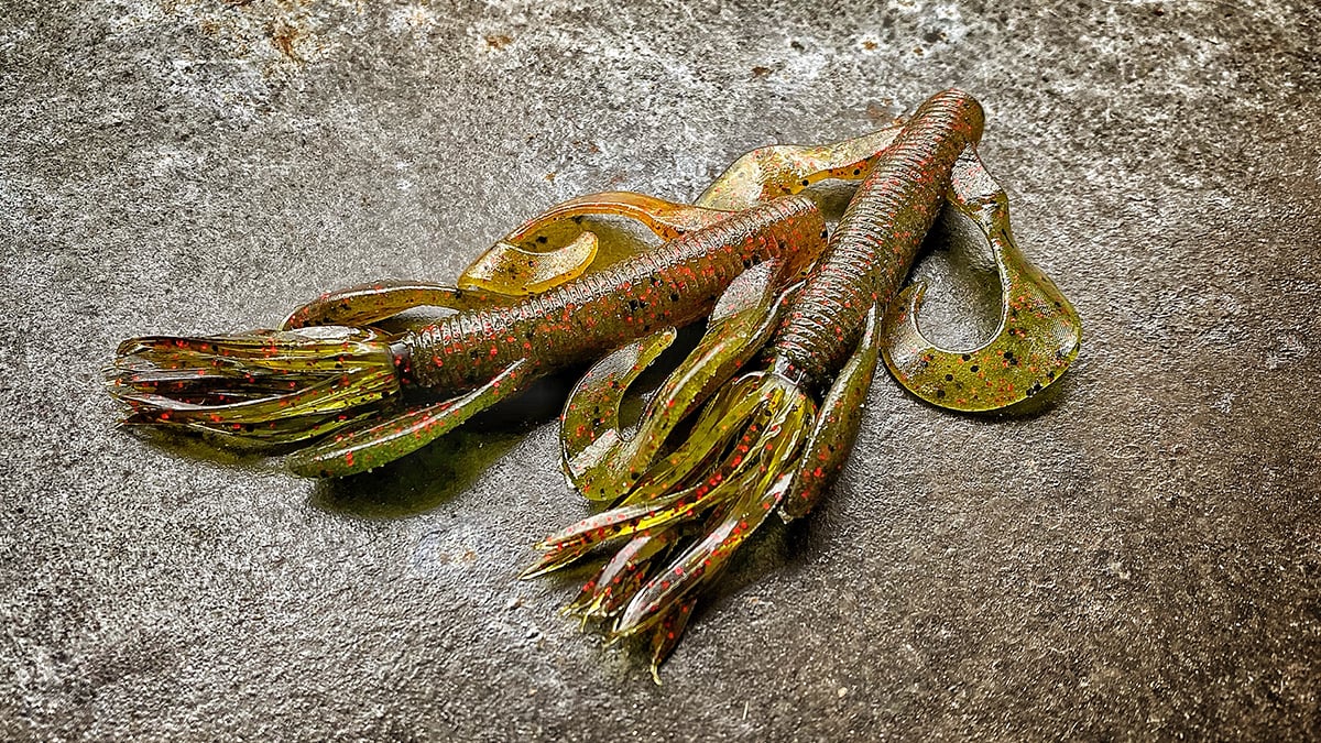 soft plastic bass fishing bait