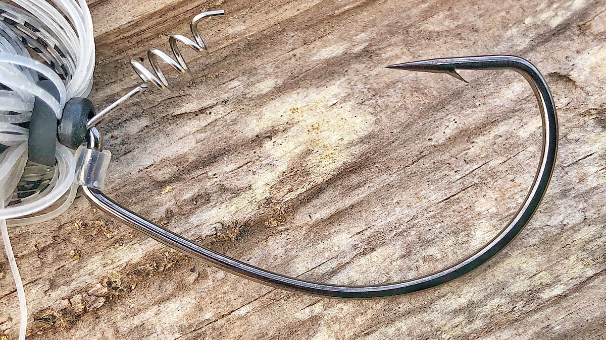 bass fishing lure spinnerbait hook