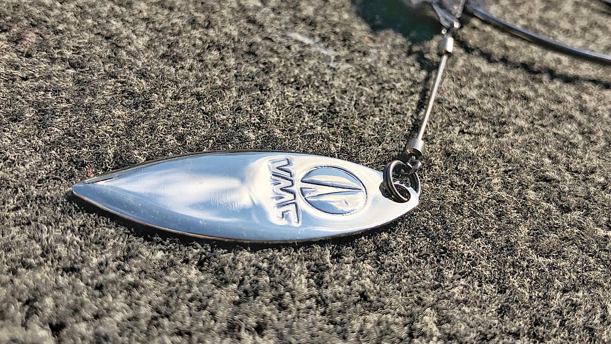 willow leaf blade for bass fishing