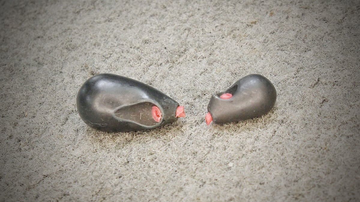 black bean weight for bass fishing