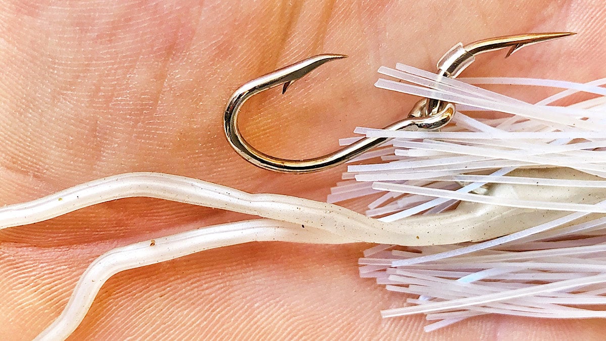 z-man elaztech trailer on chatterbait