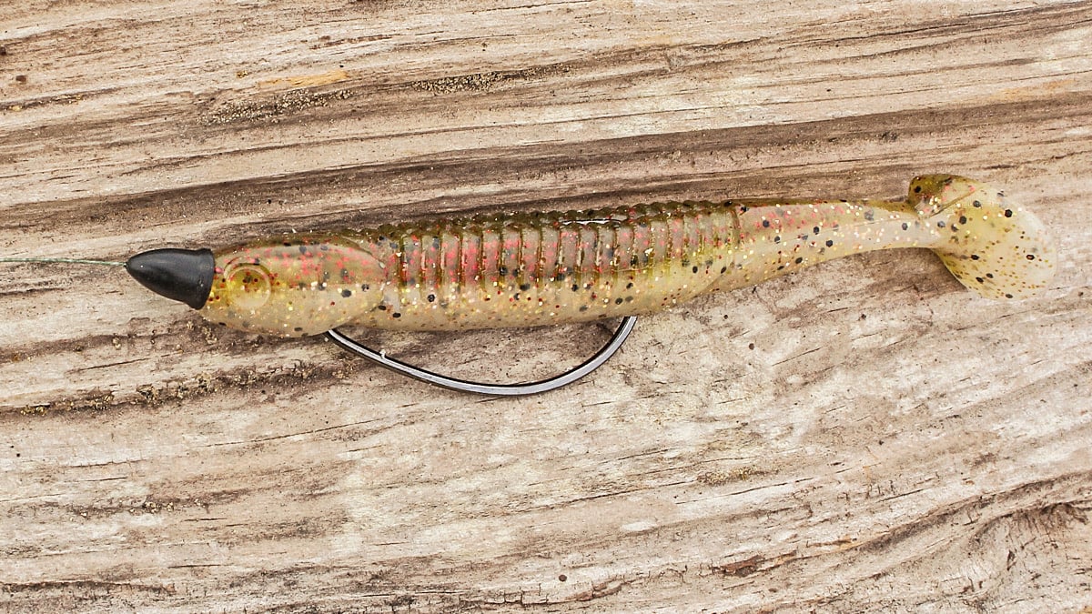 soft plastic bass fishing swimbait