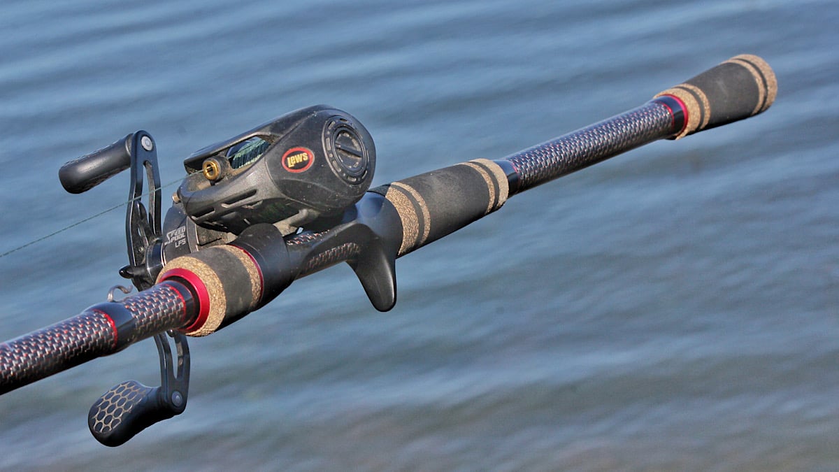 bass fishing rod handle