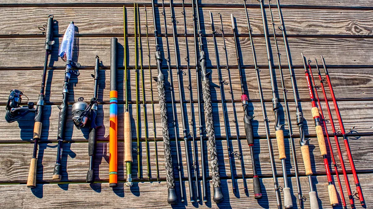travel fishing rods