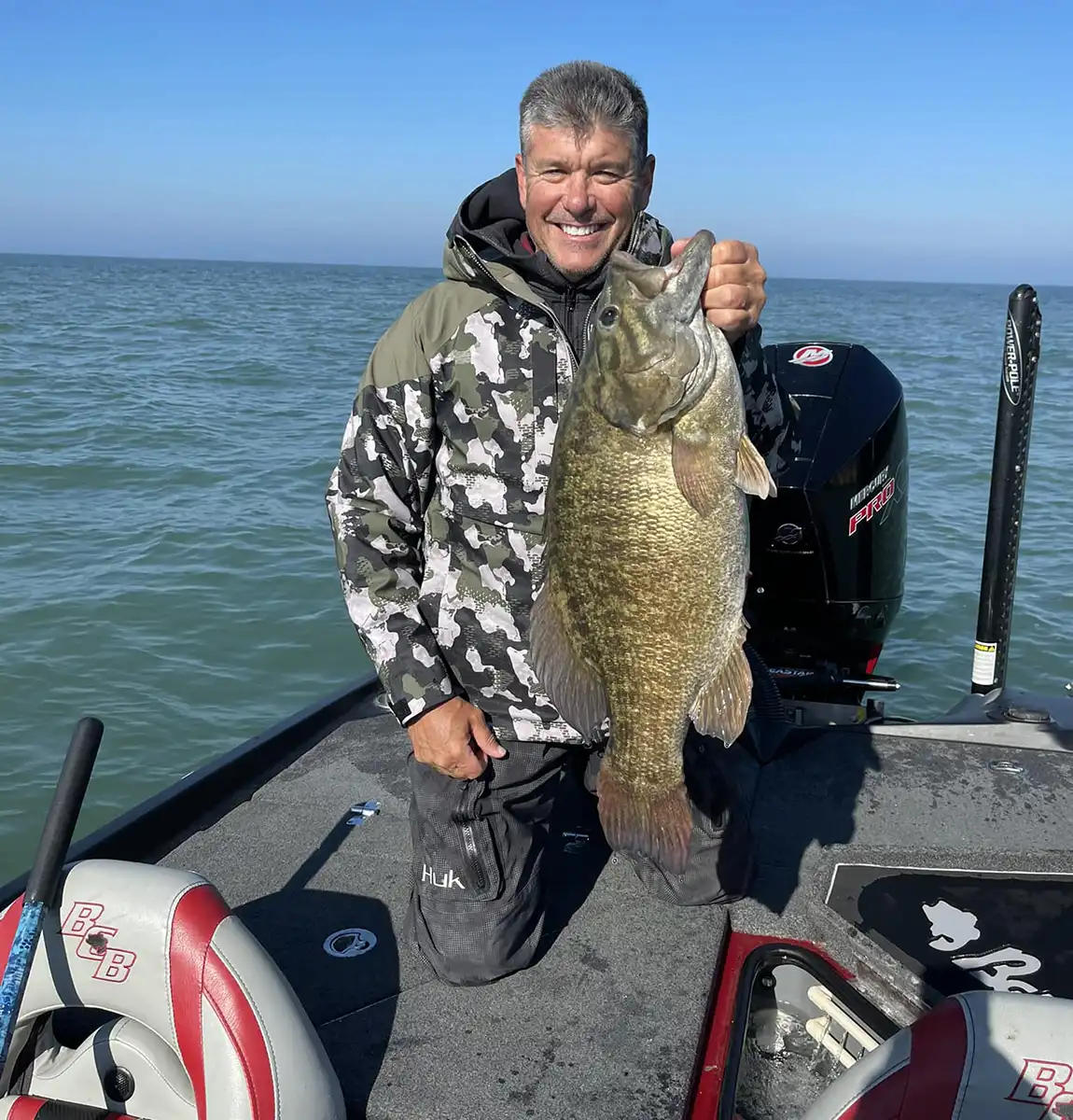 Gregg Gallagher record smallmouth bass erie
