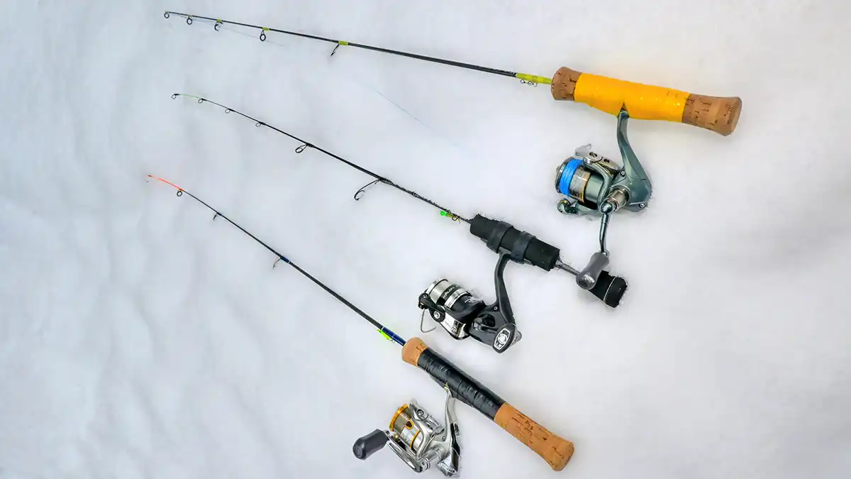 ice fishing rods and reels