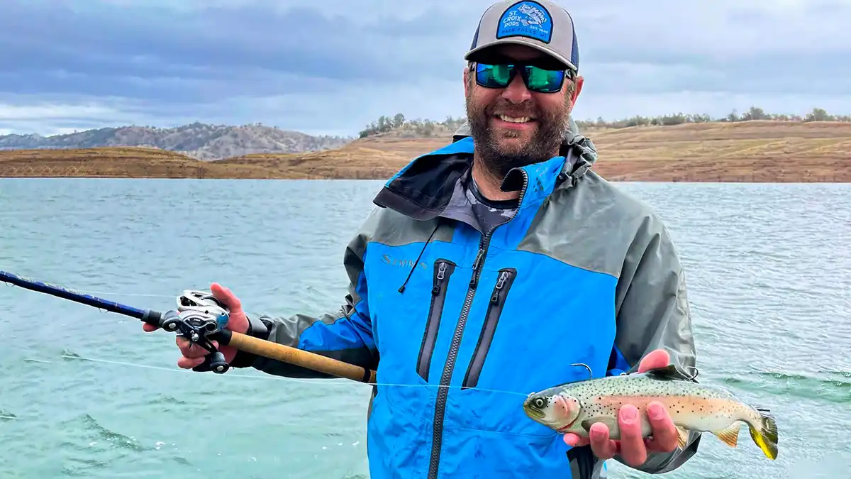 big swimbait for big California largemouth bass