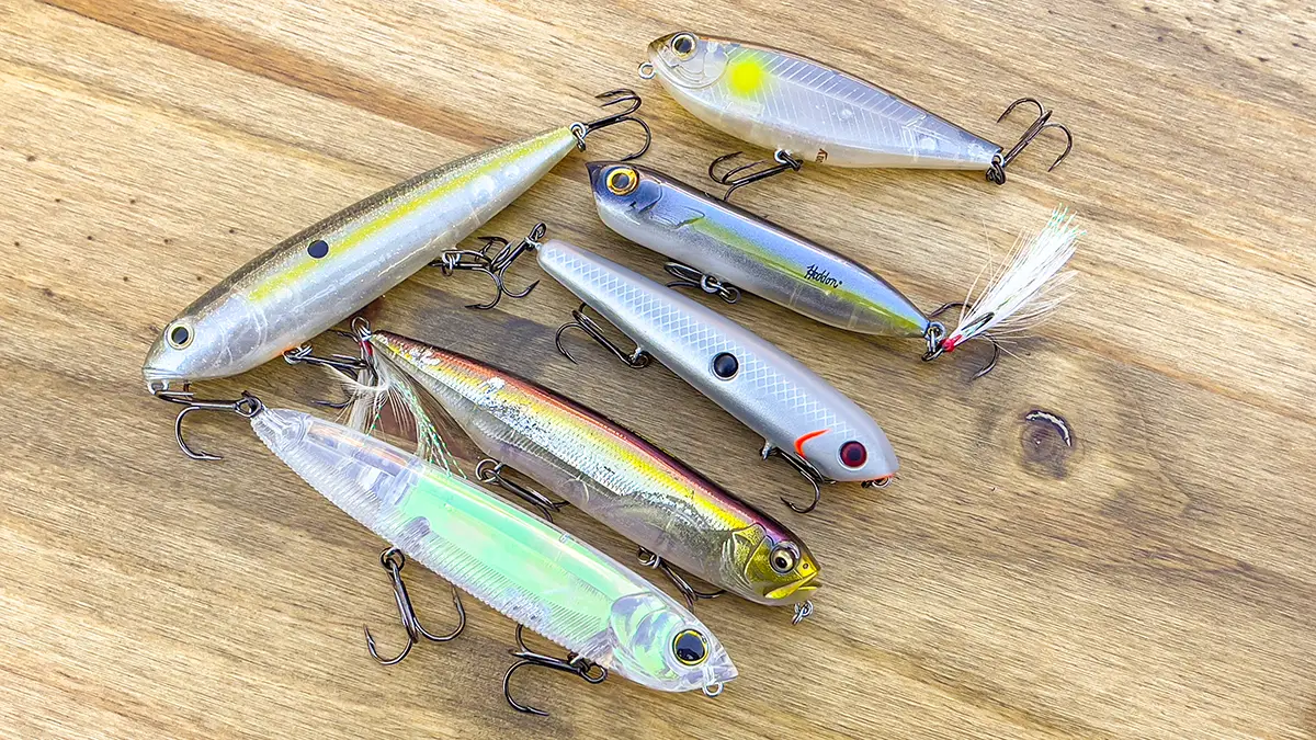 walking topwater lures