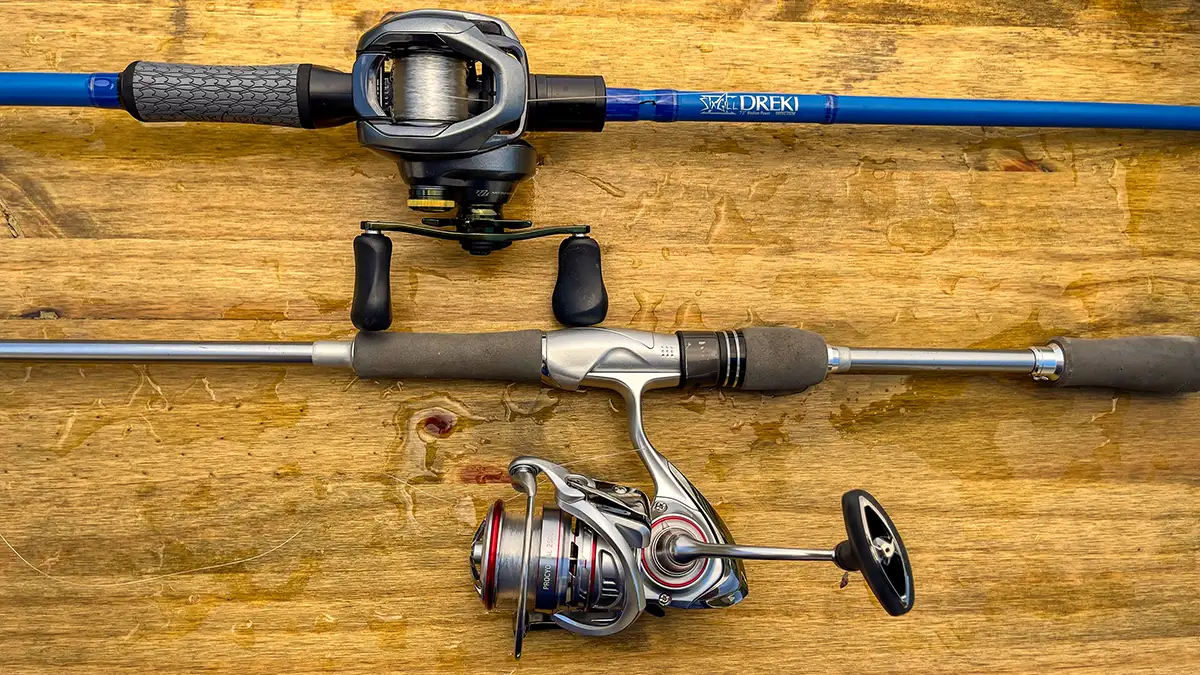 baitcaster vs spinning reel distances