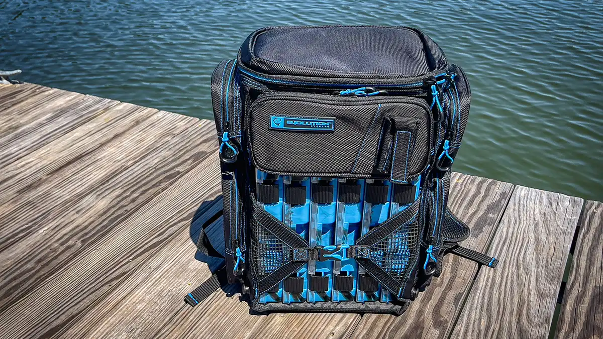evolution drift series 3600 backpack in color blue