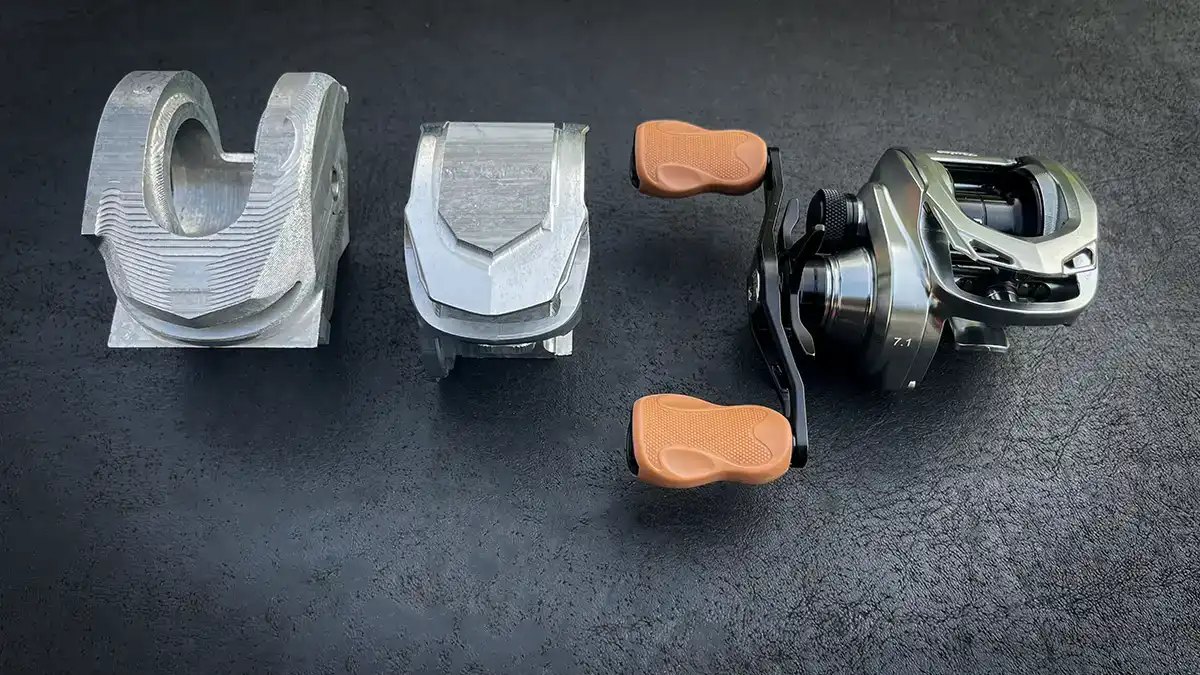 bates hundo cut from barstock aircraft-grade aluminum