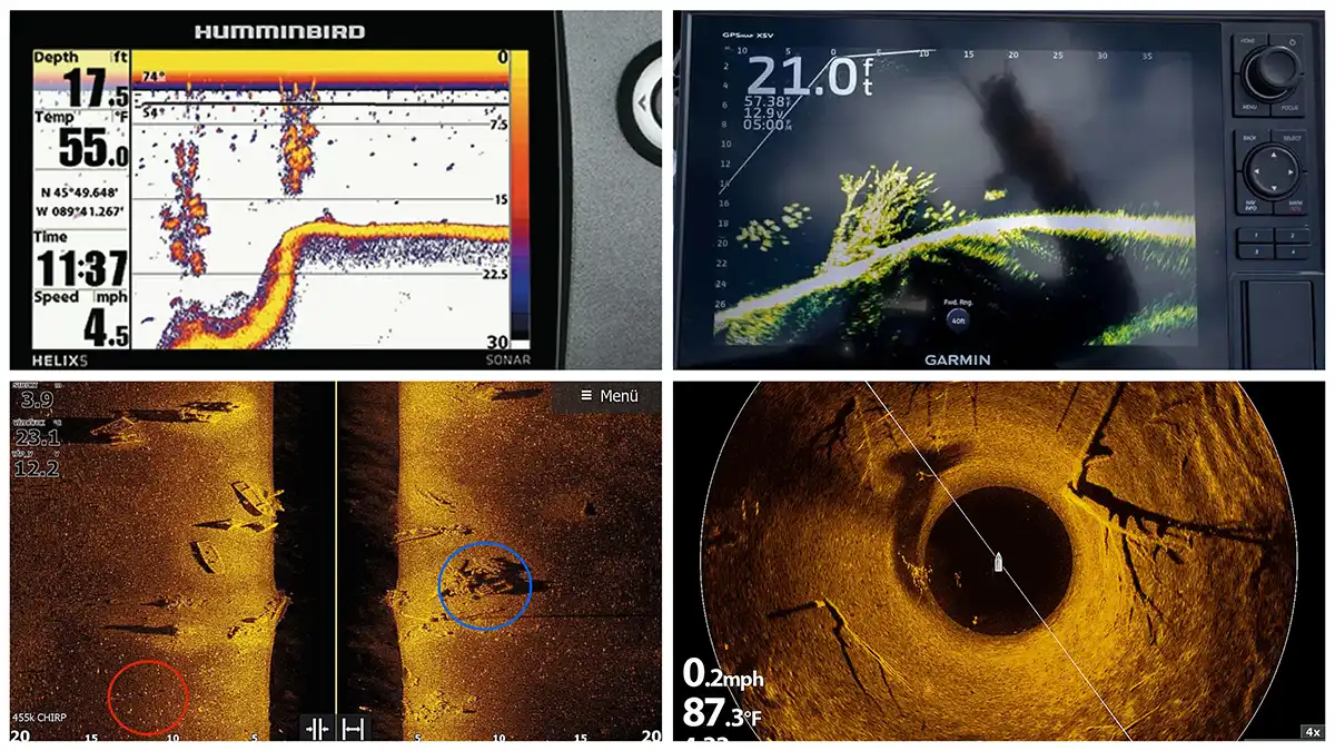 how to read a fish finder