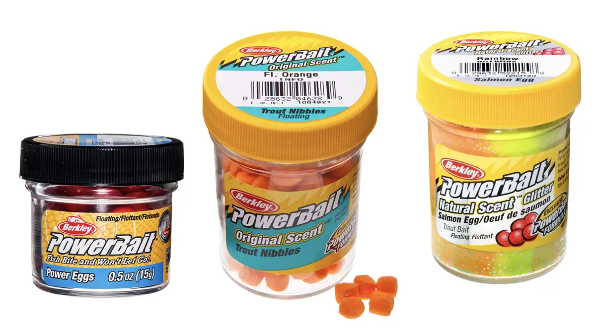 Berkley Power Baits for Trout