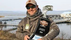 Kindy Notches First Bassmaster Opens Victory on Lake Ouachita