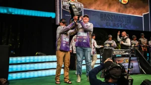 Montevallo’s Cory and Sledge win Bassmaster College Classic on Keystone Lake