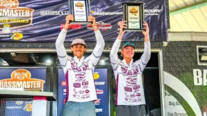 Hehr and Johnston win Bassmaster College Series event at Sam Rayburn Reservoir