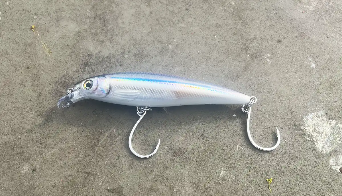 X-Rap Long Cast lure on a hard surface