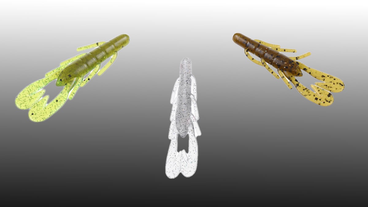 Zoom Bait Company’s Ultra Vibe Speed Craw has been one of the most effective trailers ever made. Its versatility and durability has made it popular with anglers for a long time, excelling in a wide variety of applications. Anglers requested a larger version, and Zoom answered their calls with a “Magnum” model, which produced well. Now, Zoom is going in the other direction, producing a downsized replica of the original. The new Micro UV Speed Craw has all the features that made the original so effective, in a smaller format that is ideal for finesse approaches and pressured waters. “It’s a bad little dude,” said past Bassmaster Angler of the Year Gerald Swindle. “It’s particularly good as a trailer on all kinds of small jigs. I’ve also had a lot of success with the Micro UV Speed Craw on a finesse Carolina Rig and a dropshot.” ELEPHANTS EAT PEANUTS The new 2.6-inch lure’s applications are only limited by your imagination and the conditions in front of you. Earlier this month at Lake Champlain, Swindle employed the Micro UV Speed Craw on a Ned Rig to put together a money finish. All of the original’s proportions remain intact, as does the subtle, fish-attracting action. Zoom’s new Micro UV Speed Craw should unlock jaws in highly pressured waters, with the smaller, less familiar profile ringing the dinner bell. And elephants eat peanuts, so don’t be surprised if the new size catches the biggest fish of the day. The Micro UV Speed Craw will initially come in six pro-approved colors guaranteed to perfectly complement your jigs as a trailer or attract lots of big bass on their own.
