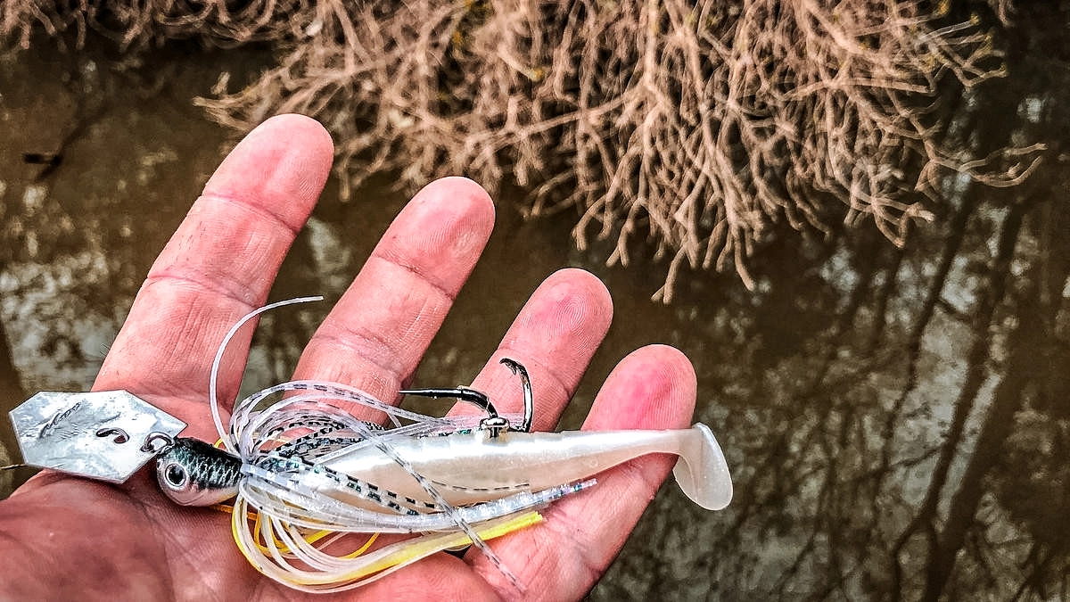 a vibrating jig in a hand