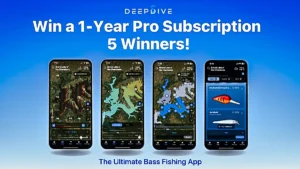 Deep Dive Fishing App Giveaway WINNERS!