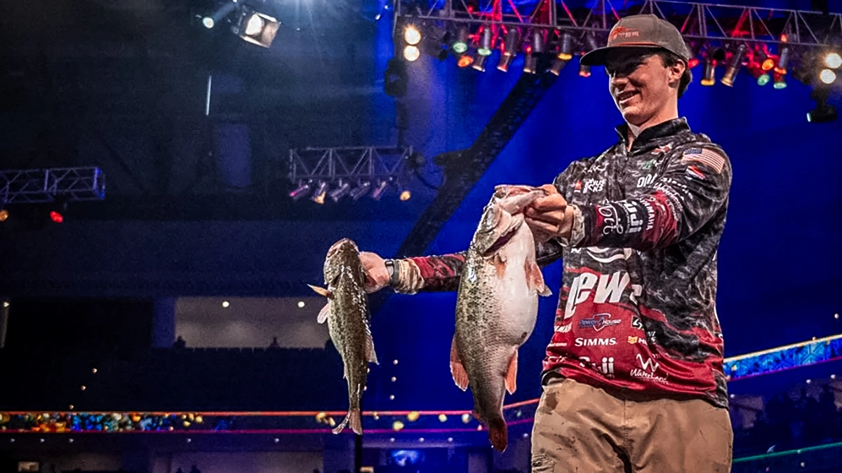 Easton Fothergill wins the 2025 Bassmaster Classic.