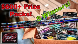 Huge Jenko Fishing Rod and Lure Giveaway WINNERS!
