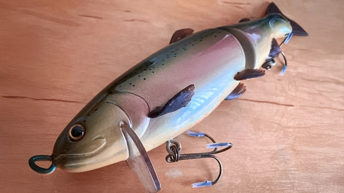 castaic 9-inch trout swimbait vintage