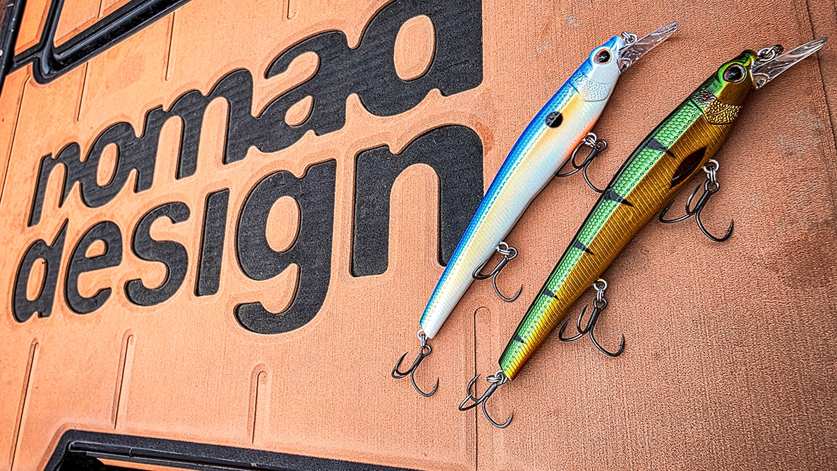 two suspending stick baits