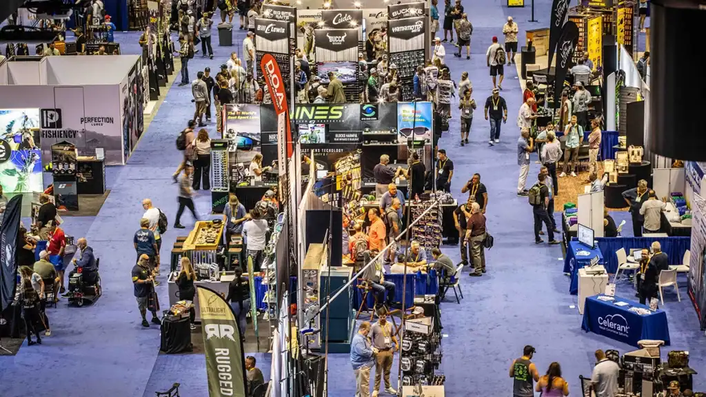 ICAST Show Floor in 2024