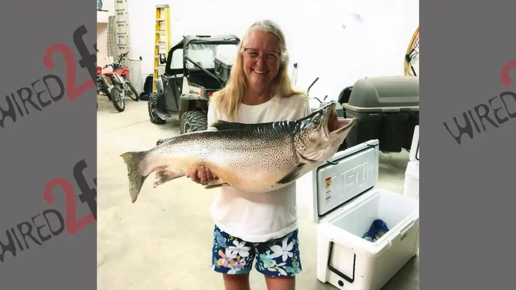 World Record All Tackle Tiger Trout IGFA