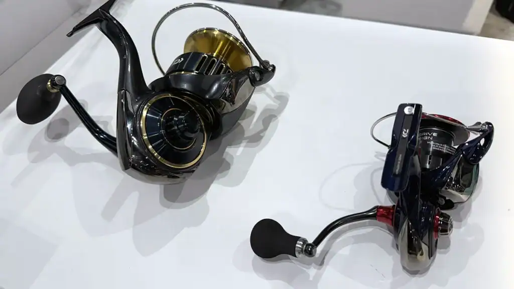 Daiwa Saltiga and Ballistic MGLT spinning reels